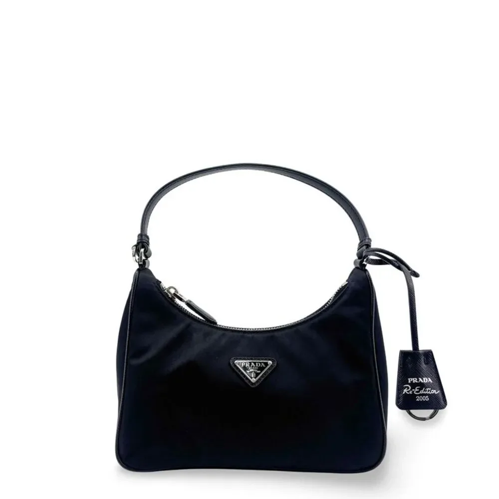 Prada Re-Edition 2005 Re-Ylon Mini Bag Black